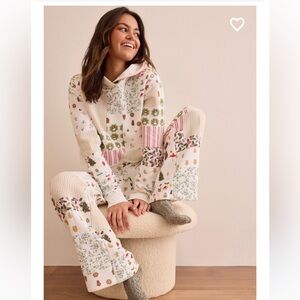 Altar’d State Patchwork Christmas Hoodie